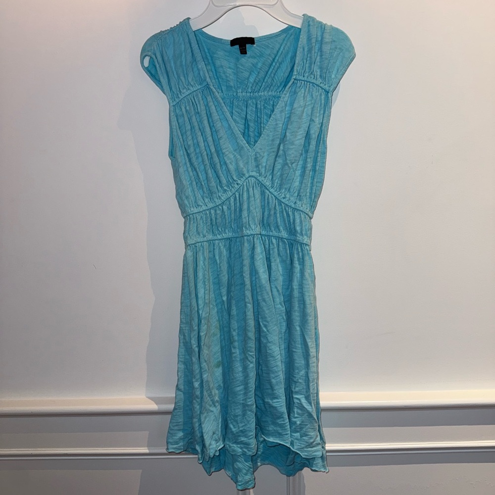 ATM Anthony Thomas Melillo Light Blue Mini Dress